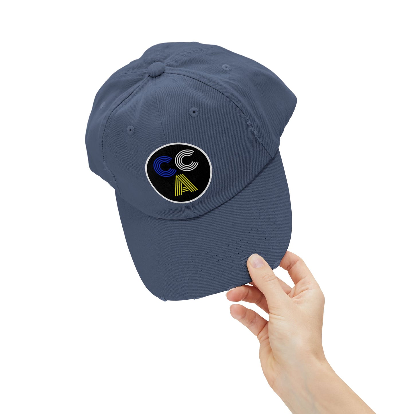 2 Cs Distressed Cap