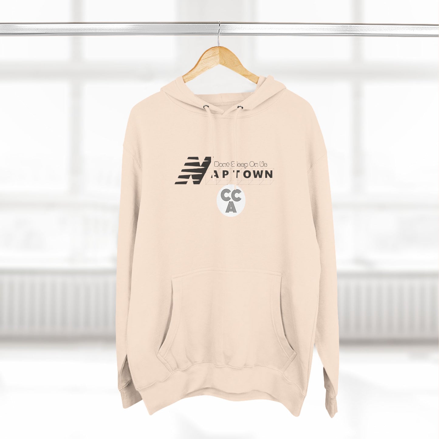 Dont Sleep On Us Three-Panel Fleece Hoodie