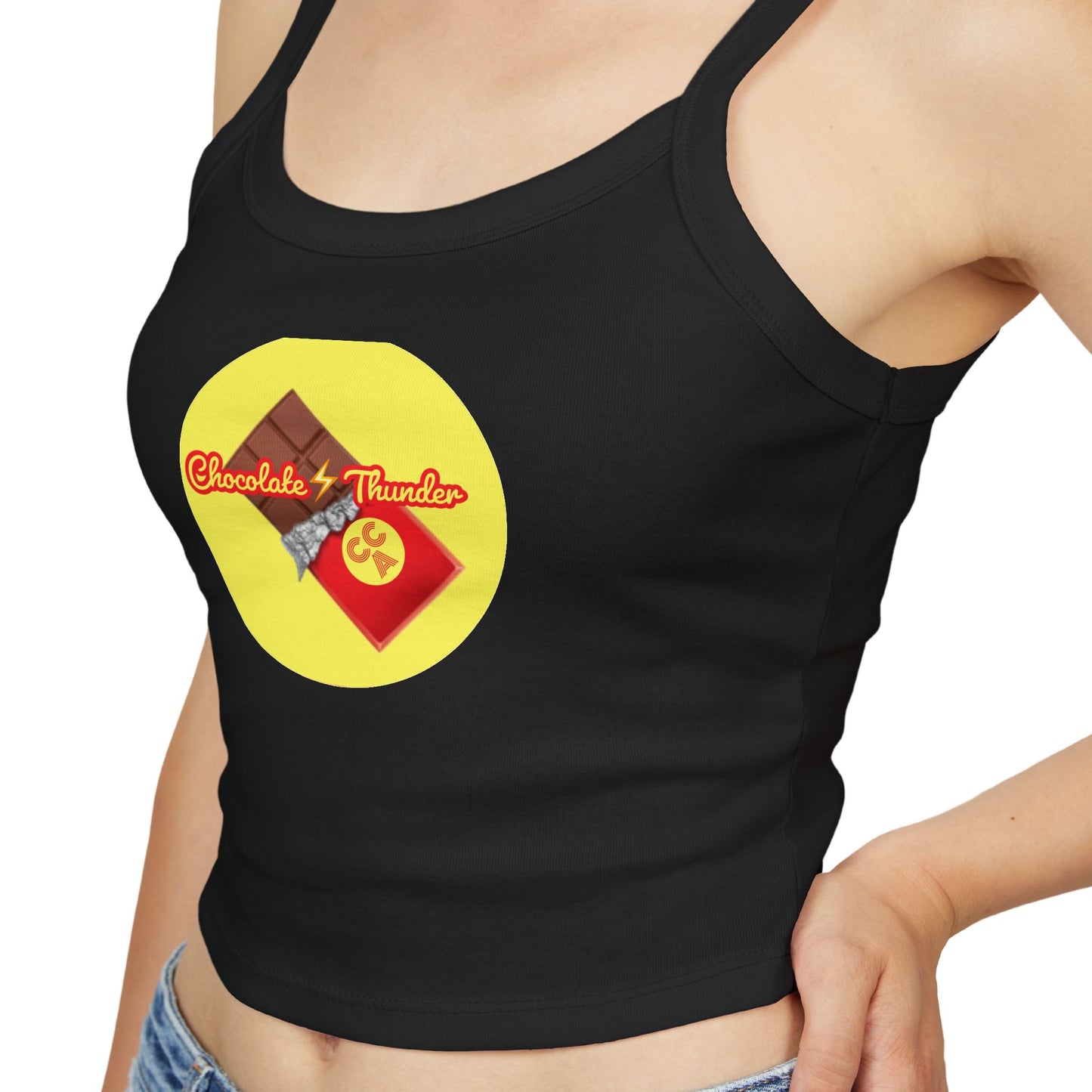 Chocolate Thunder Women's Spaghetti Strap Tank Top