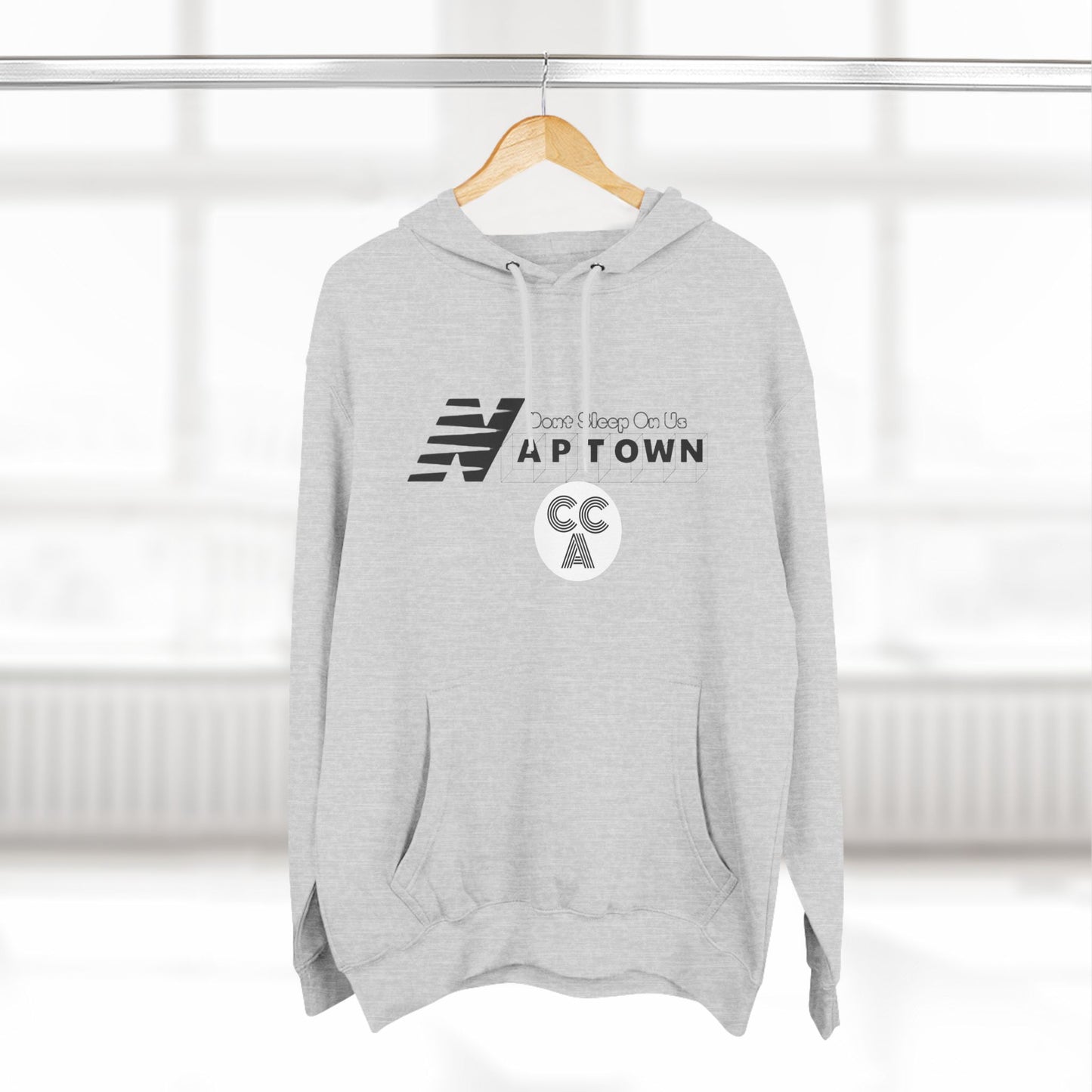Dont Sleep On Us Three-Panel Fleece Hoodie