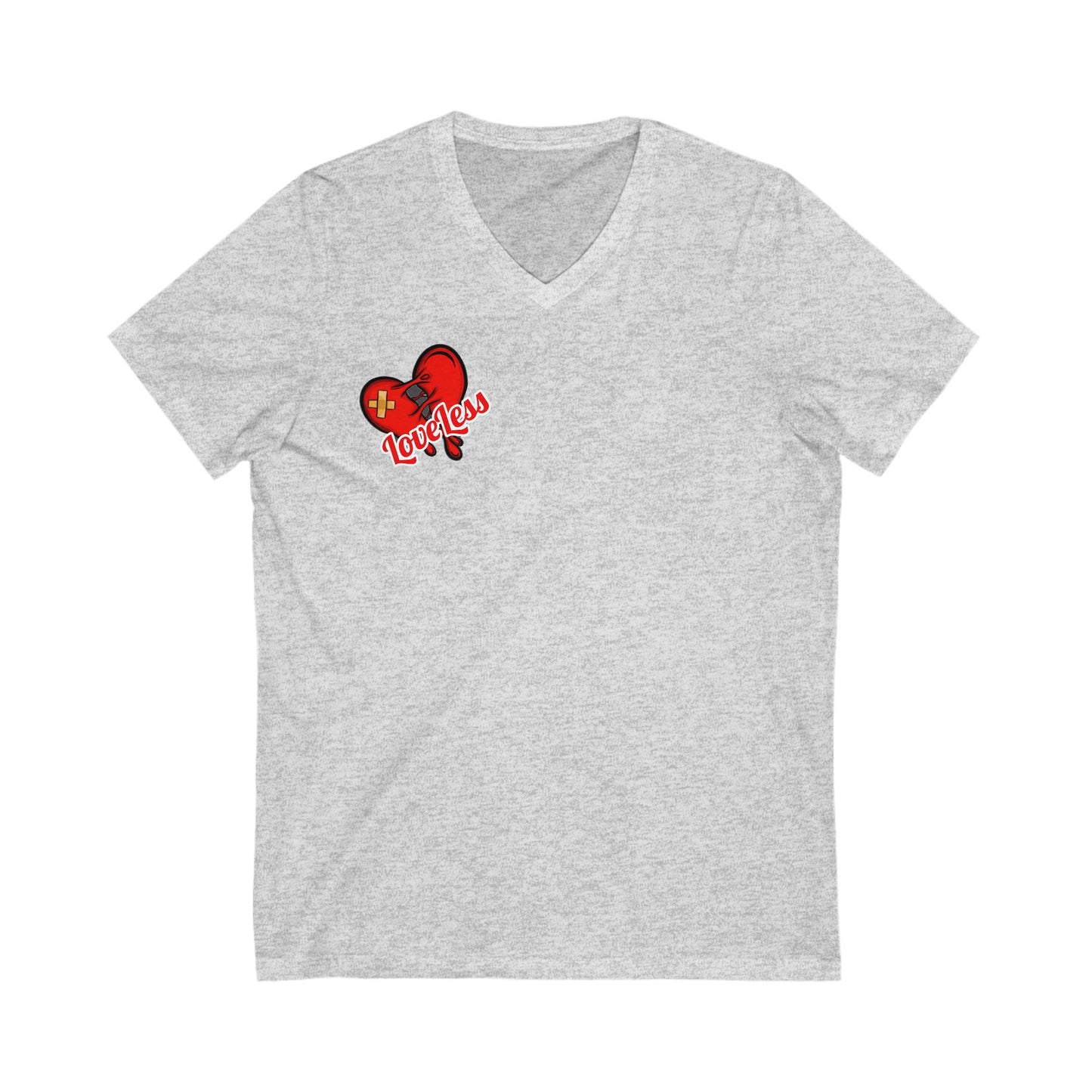 LoveLess Jersey Short Sleeve V-Neck Tee