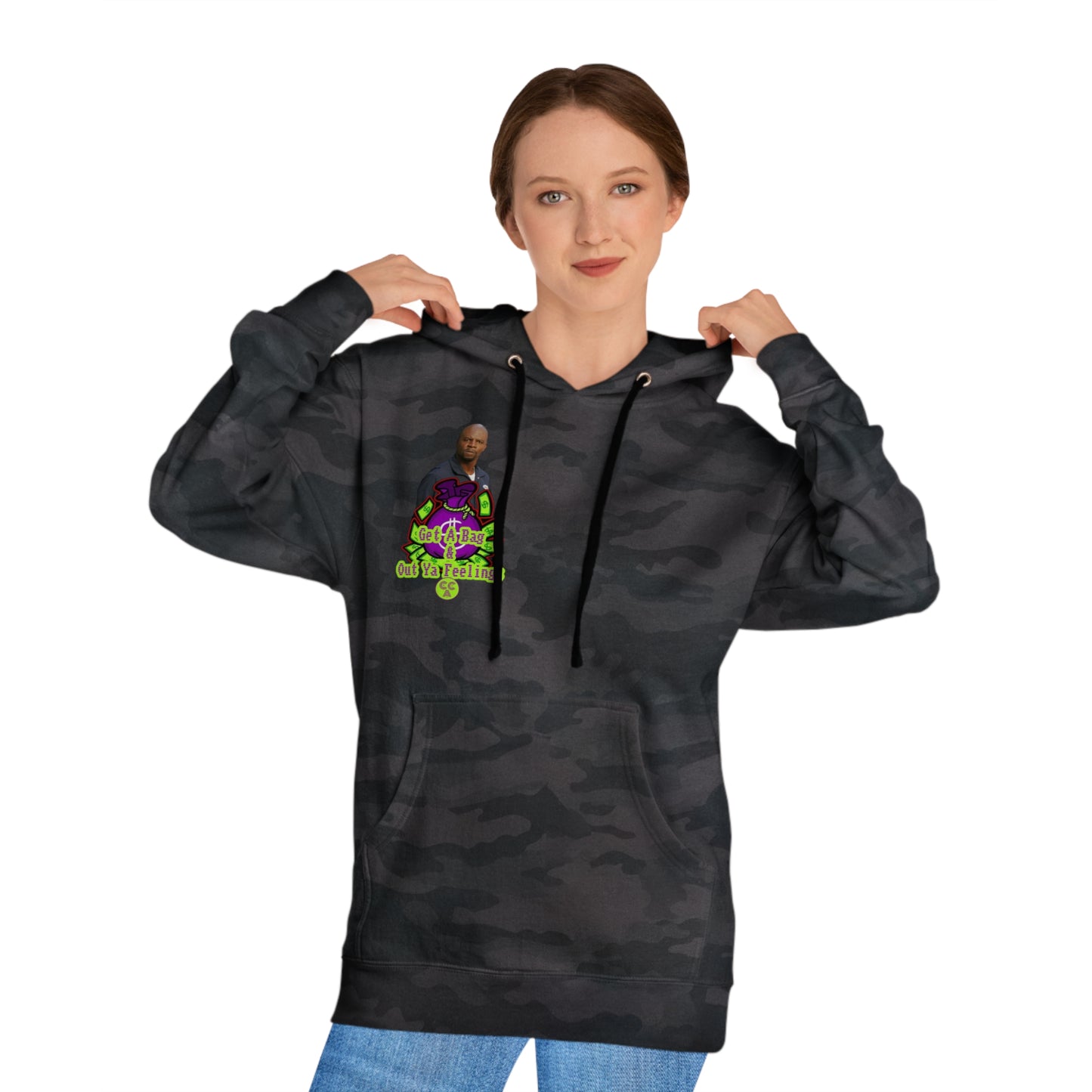 Blk Greatness Hooded Sweatshirt