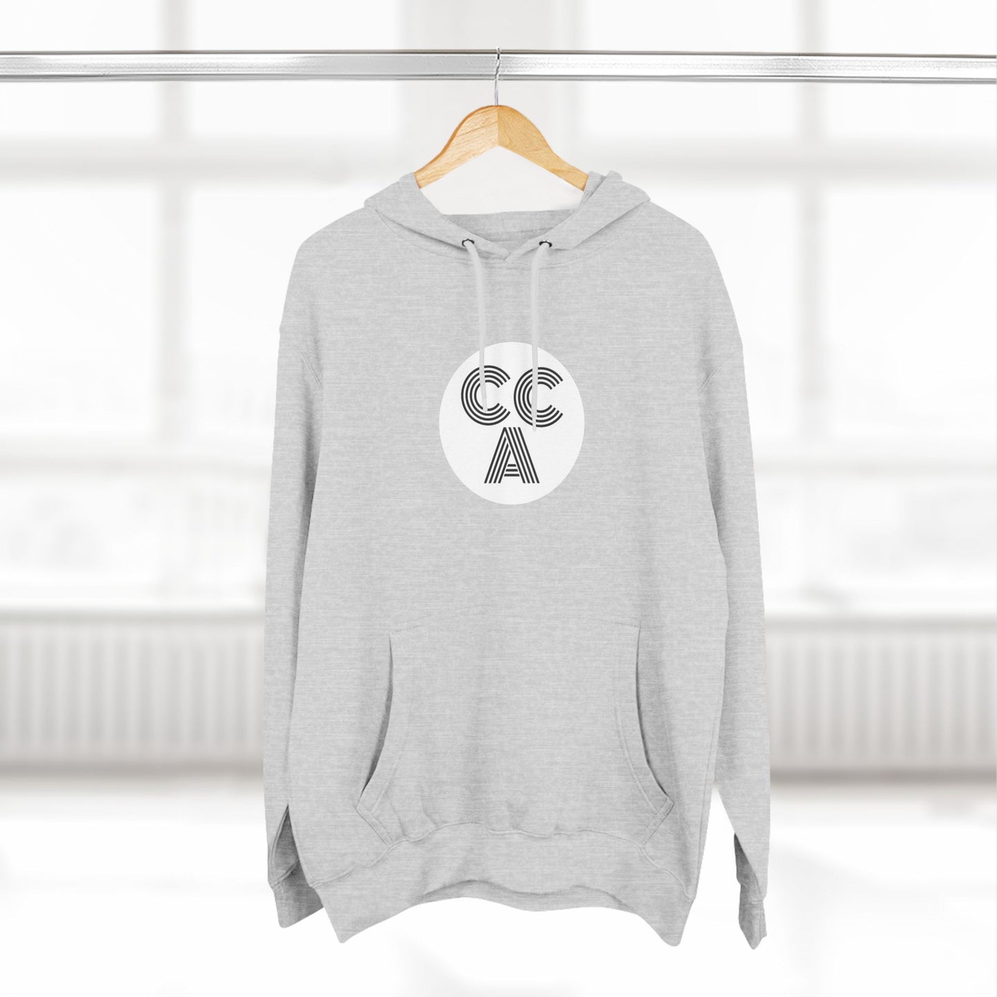 2 Cs Three-Panel Fleece Hoodie