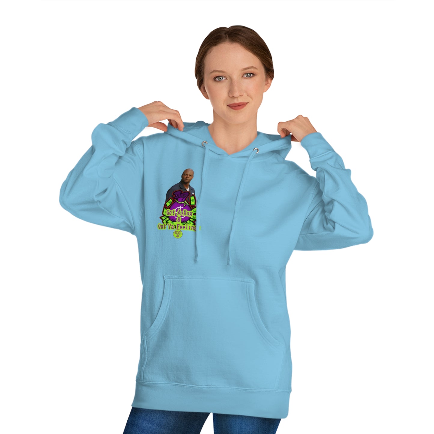 Blk Greatness Hooded Sweatshirt