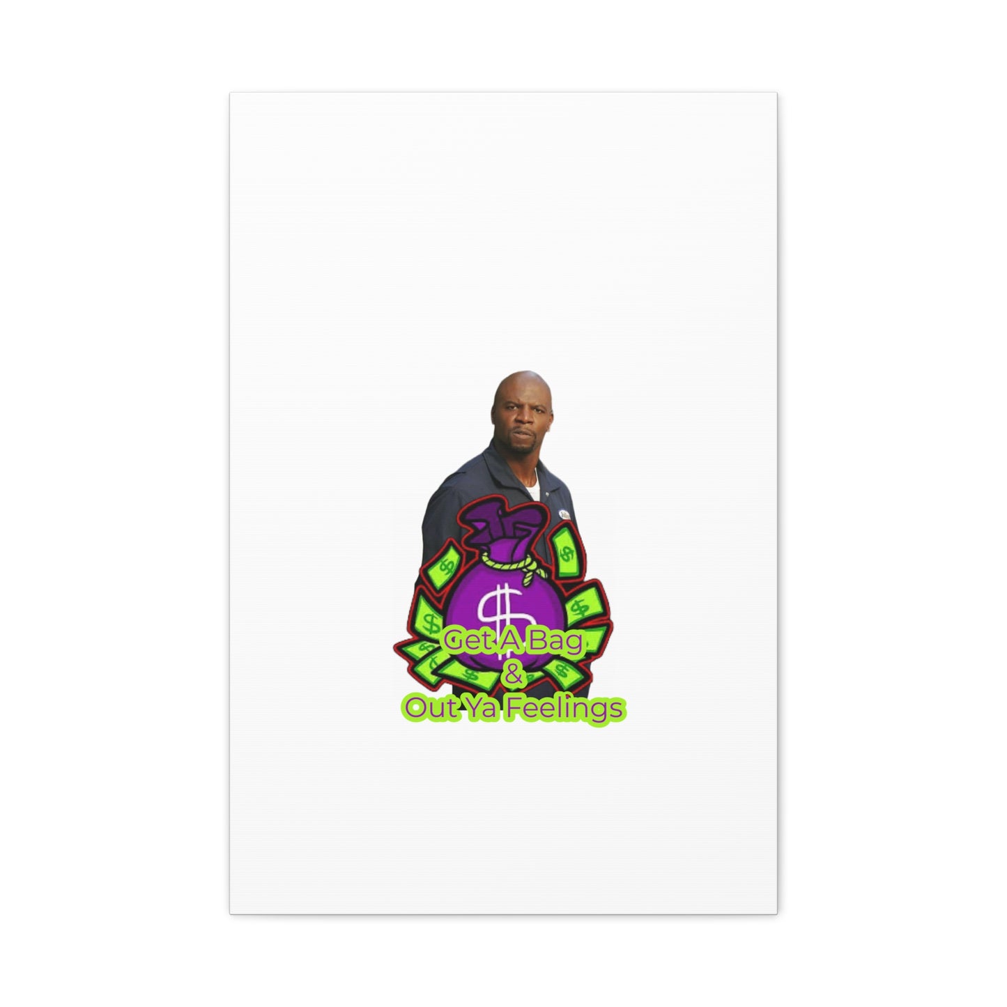 Blk Greatness Matte Canvas, Stretched, 1.25"
