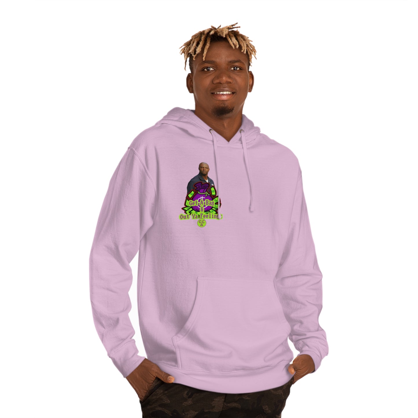 Blk Greatness Hooded Sweatshirt