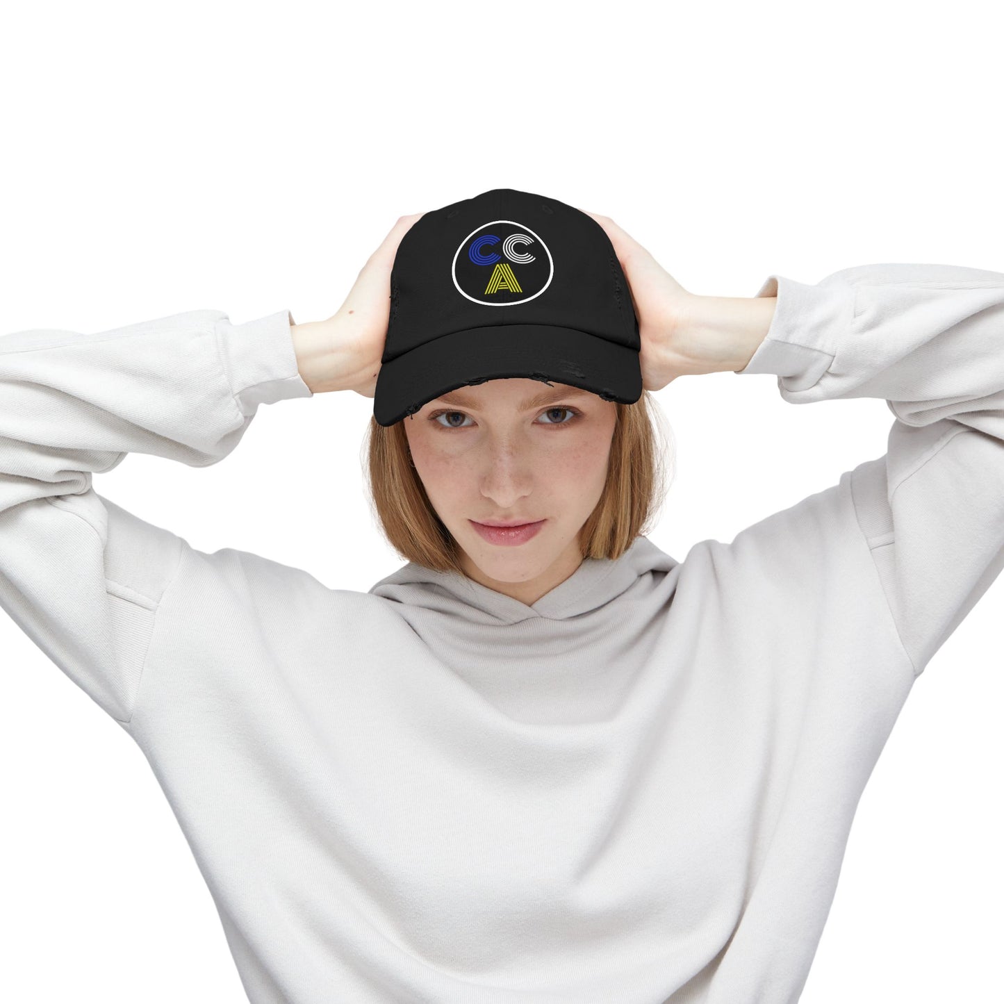 2 Cs Distressed Cap
