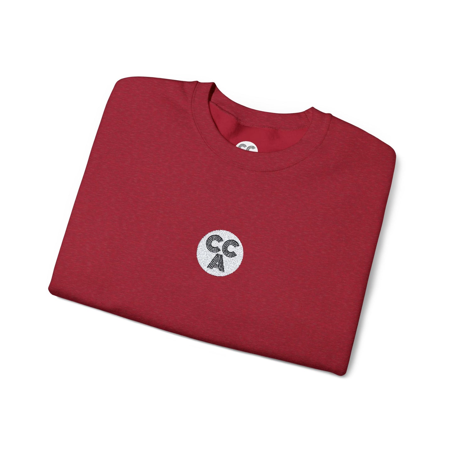 2 Cs Embroidery Crewneck Sweatshirt