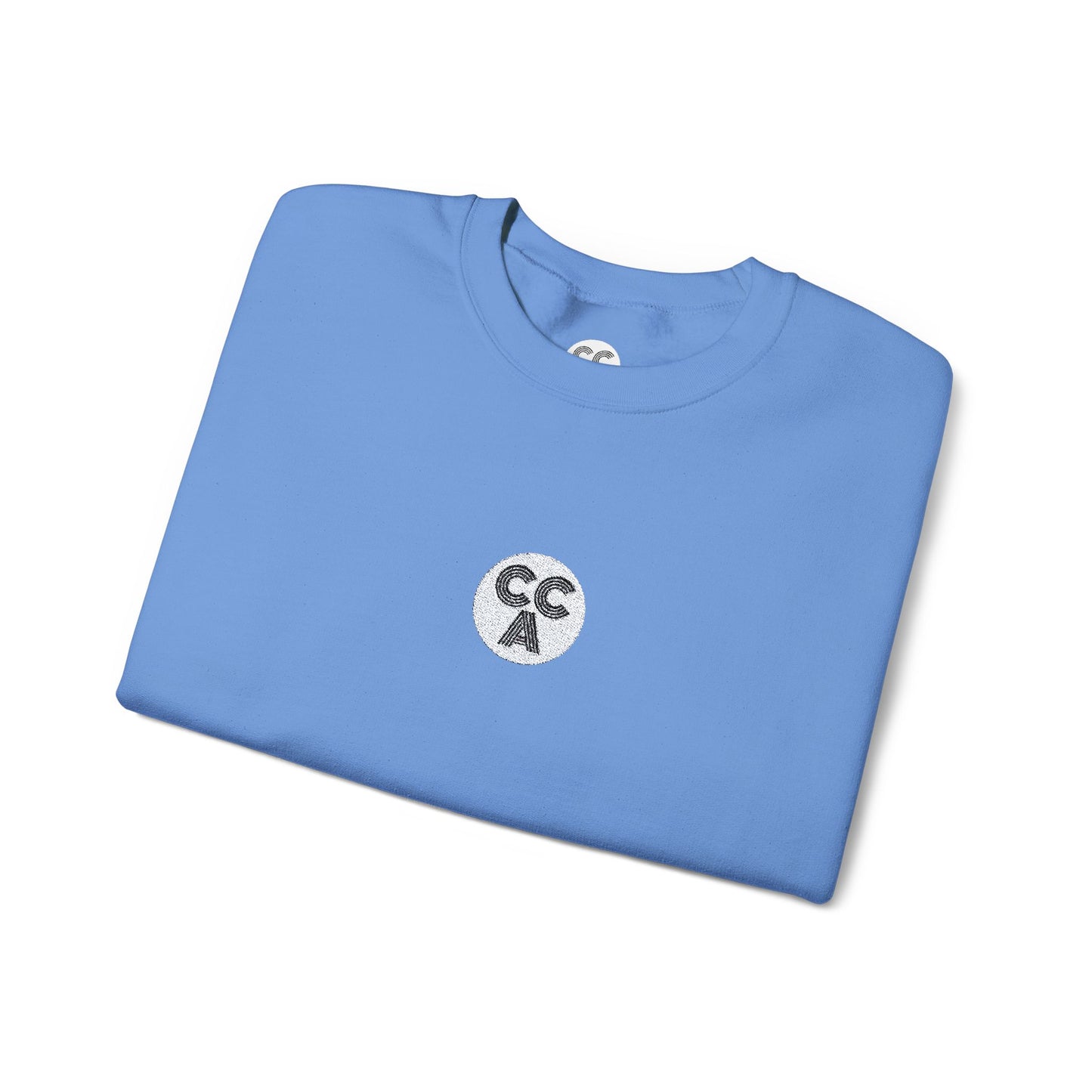 2 Cs Embroidery Crewneck Sweatshirt