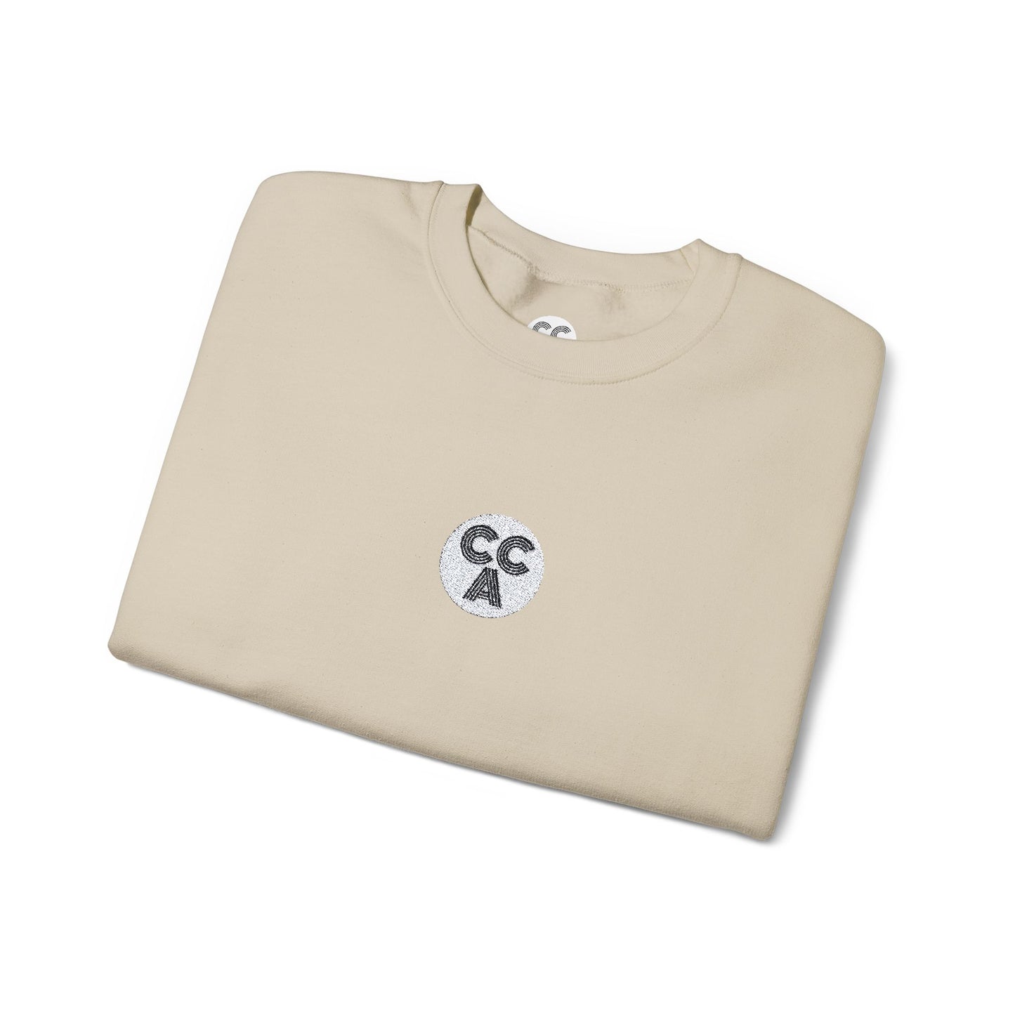 2 Cs Embroidery Crewneck Sweatshirt