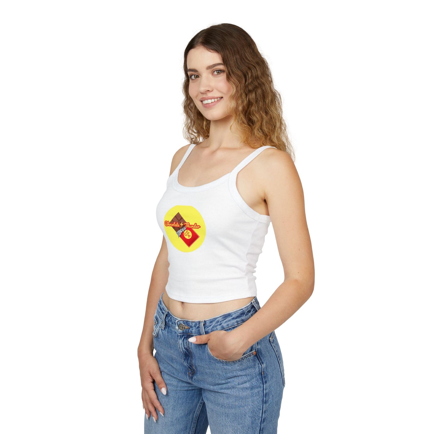 Chocolate Thunder Women's Spaghetti Strap Tank Top