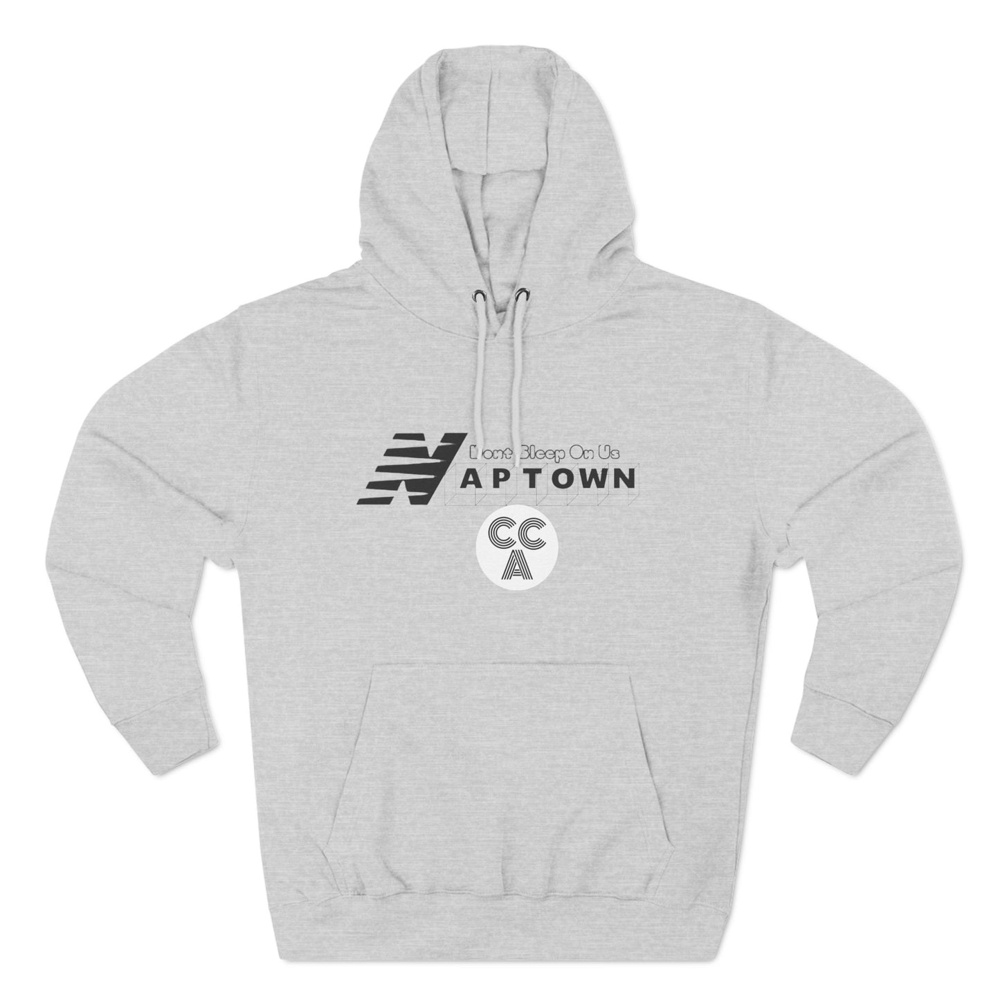 Dont Sleep On Us Three-Panel Fleece Hoodie