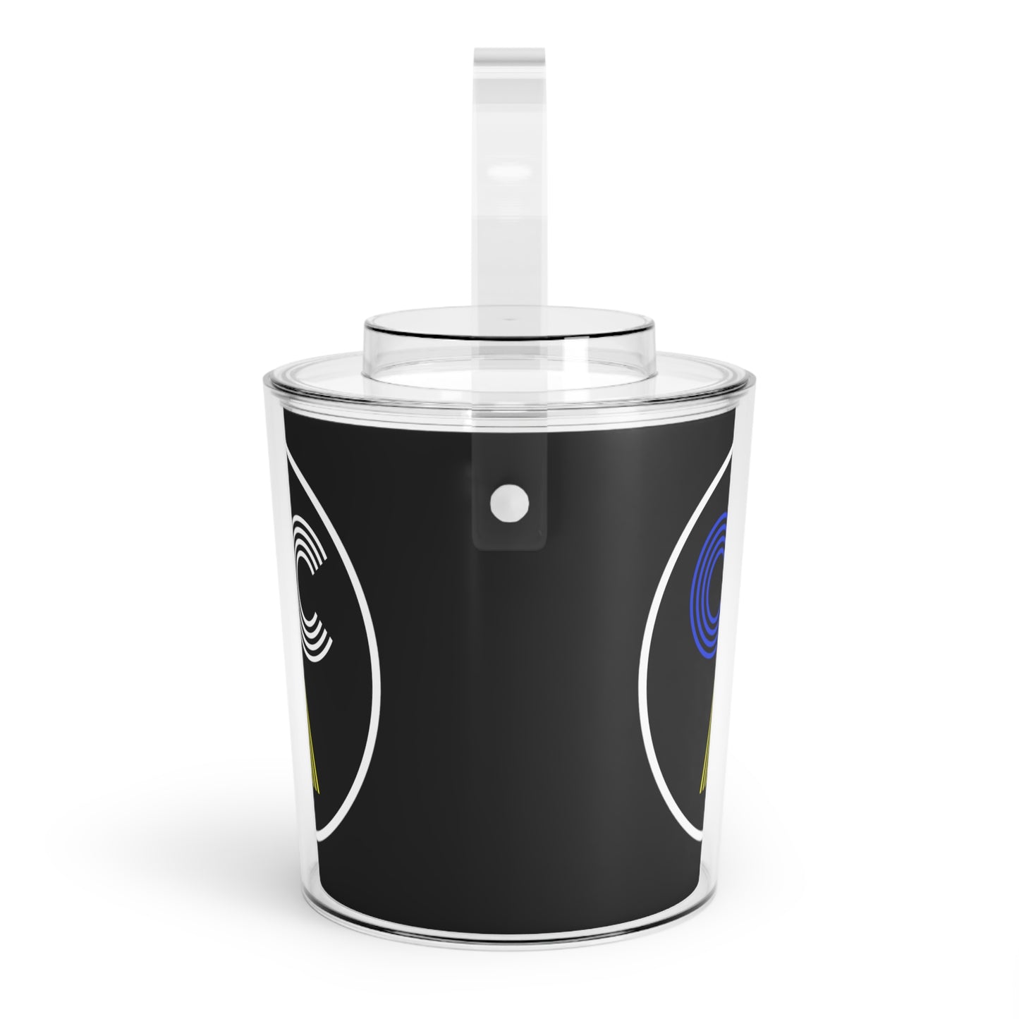 2 Cs Ice Bucket with Tongs