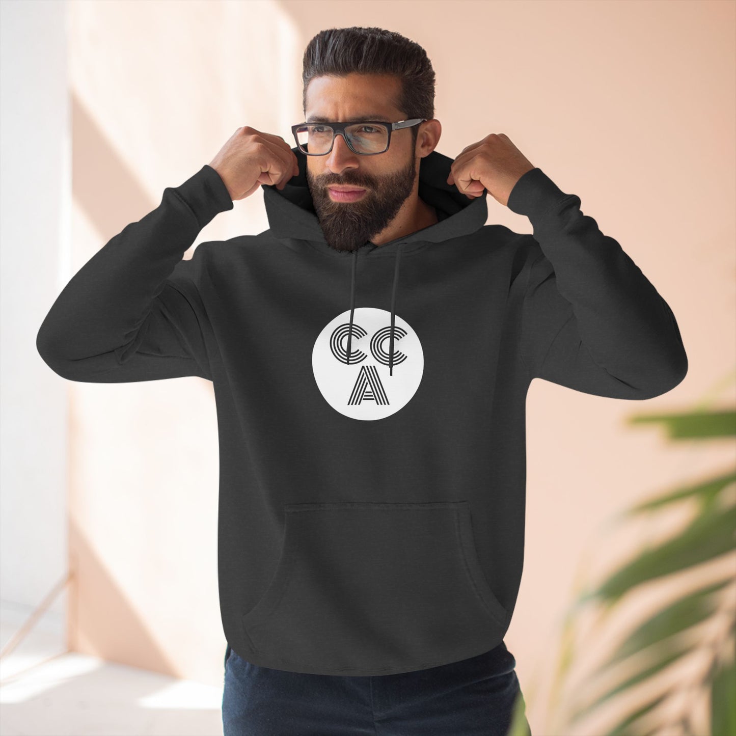 2 Cs Three-Panel Fleece Hoodie