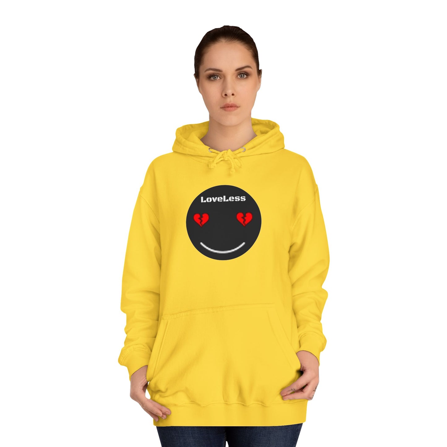 HBG LoveLess Unisex College Hoodie