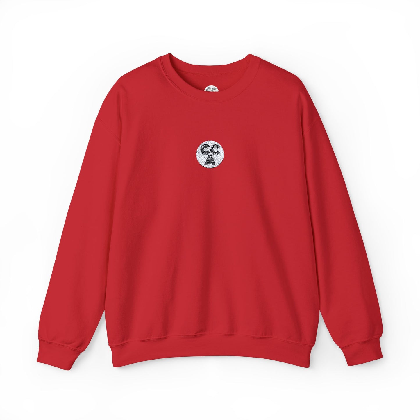 2 Cs Embroidery Crewneck Sweatshirt
