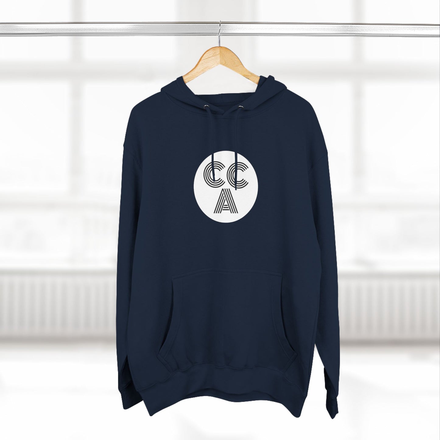 2 Cs Three-Panel Fleece Hoodie
