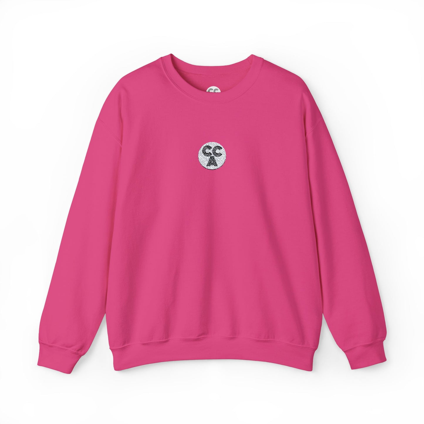 2 Cs Embroidery Crewneck Sweatshirt
