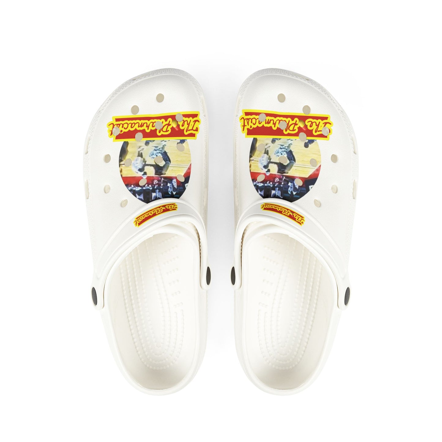 Blk Greatness Rubber Shoes (AOP)