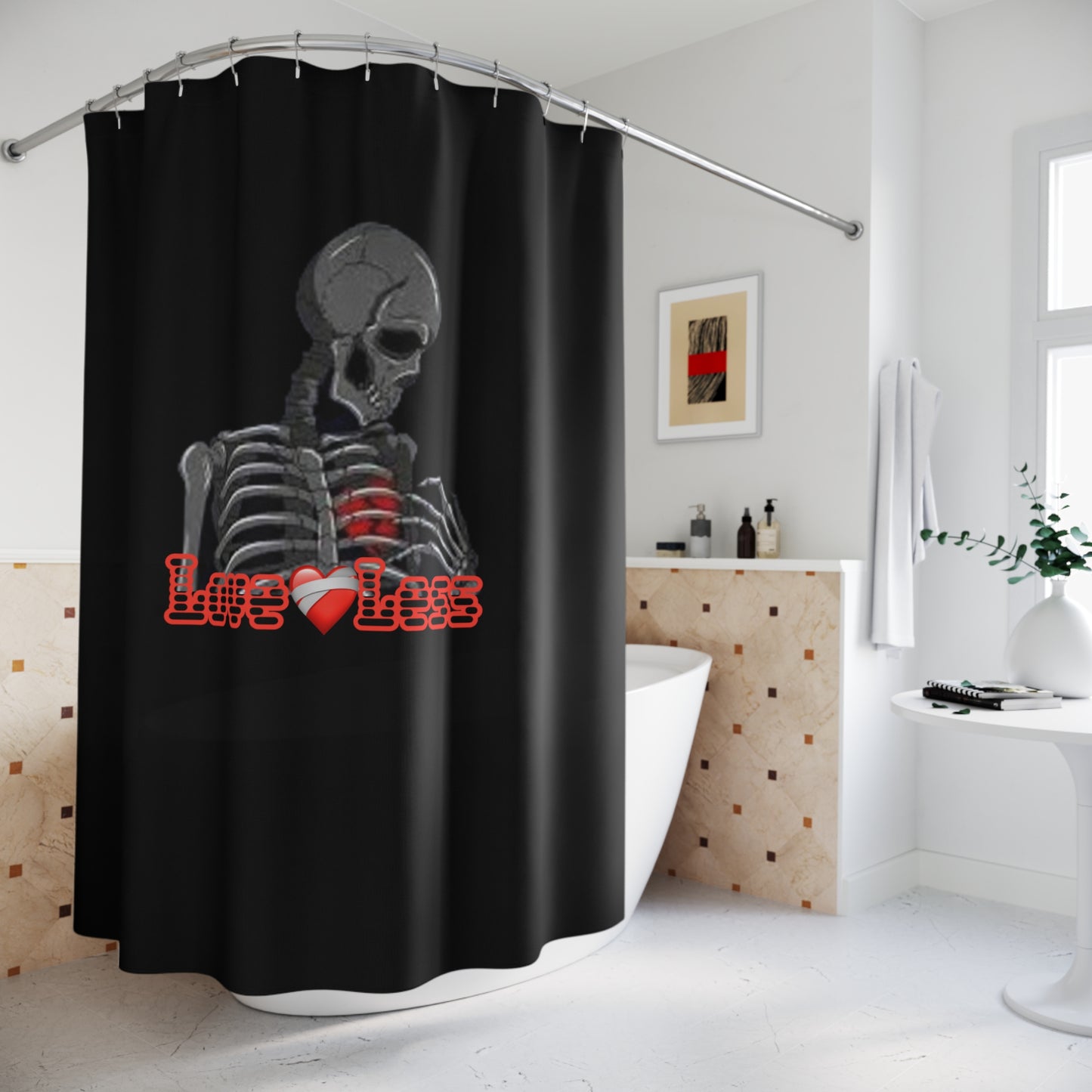 LoveLess Shower Curtain