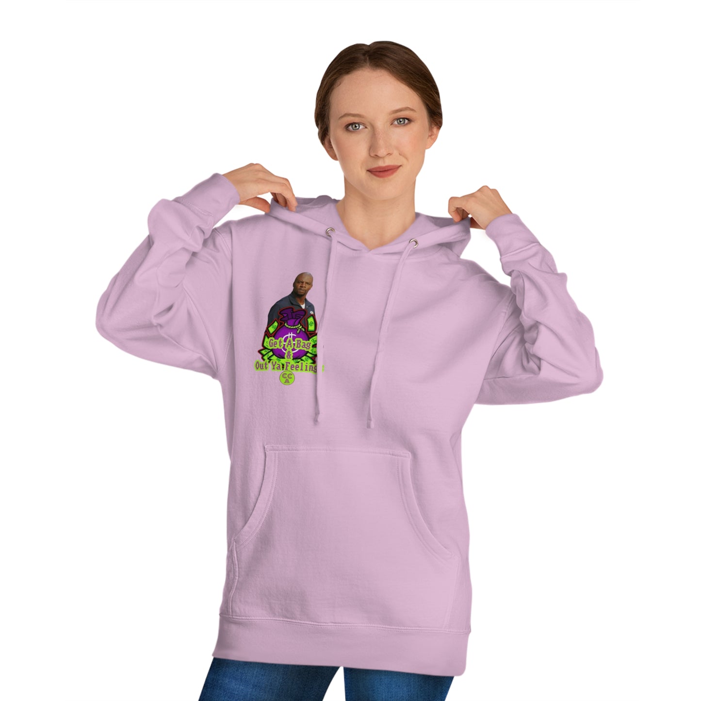 Blk Greatness Hooded Sweatshirt