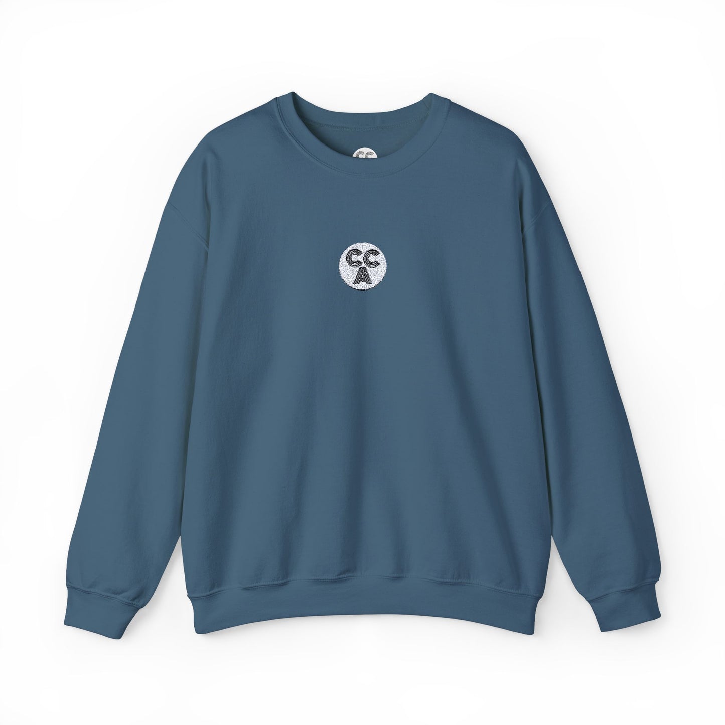 2 Cs Embroidery Crewneck Sweatshirt