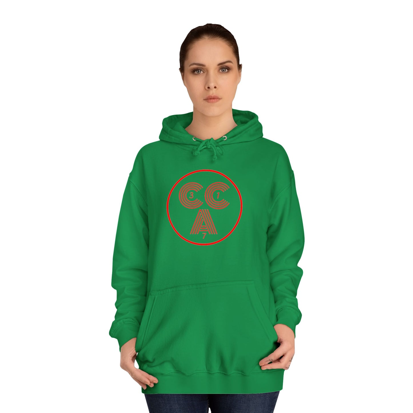 2 Cs Logo College Hoodie