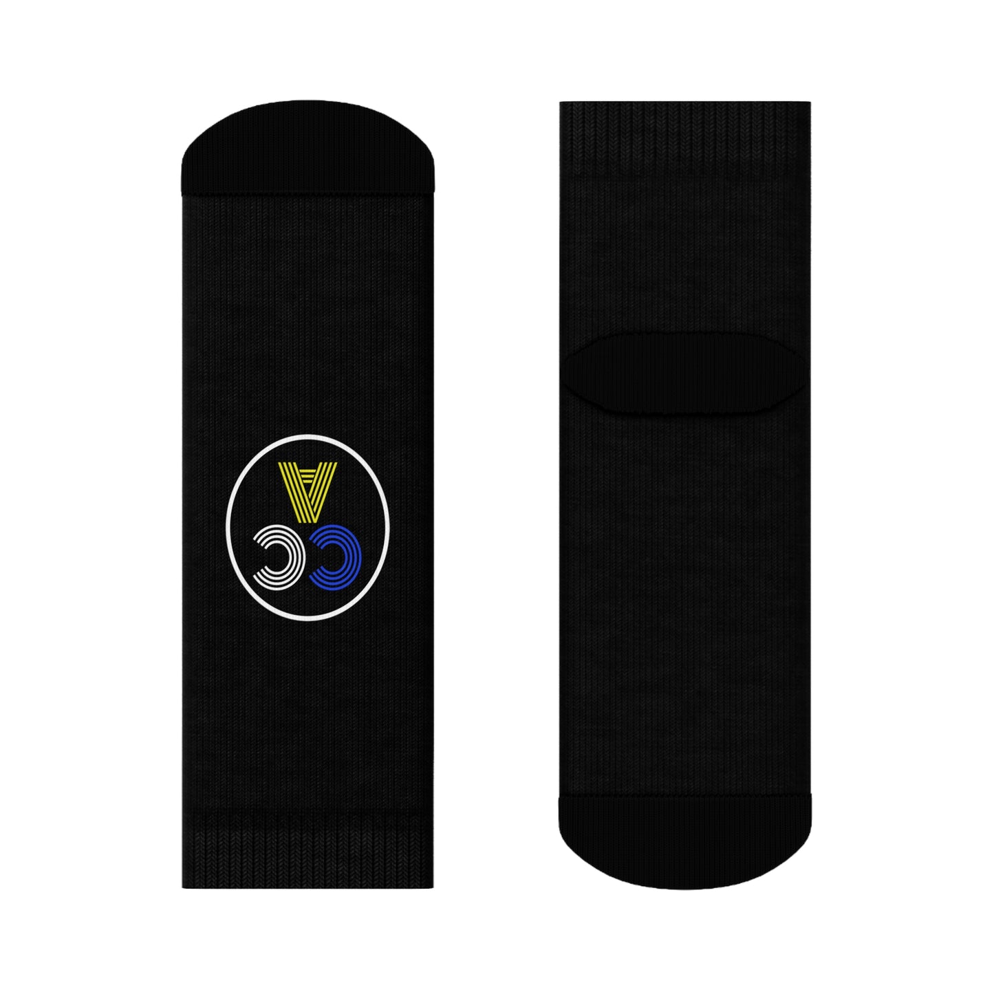 2 Cs Logo Crew Socks