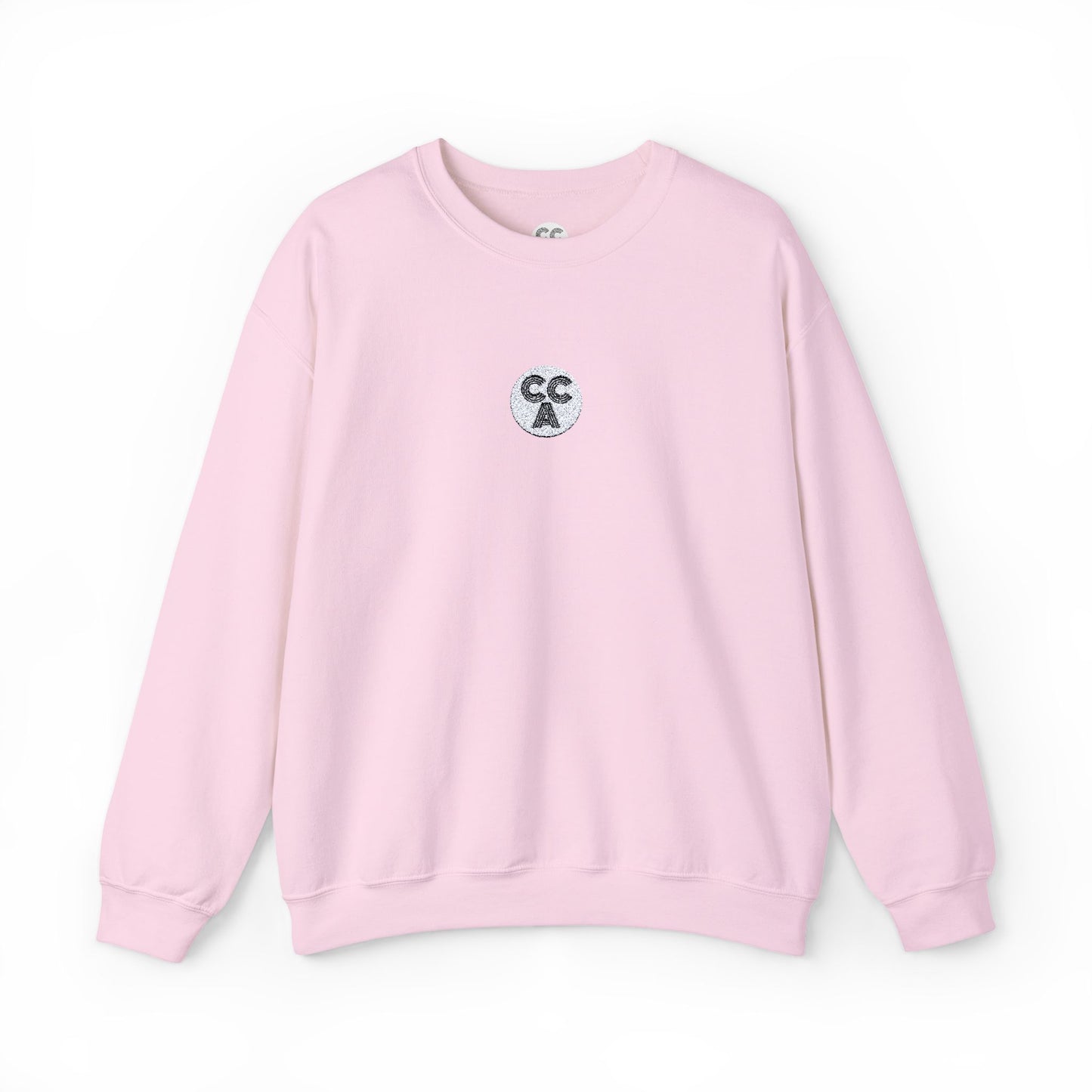 2 Cs Embroidery Crewneck Sweatshirt