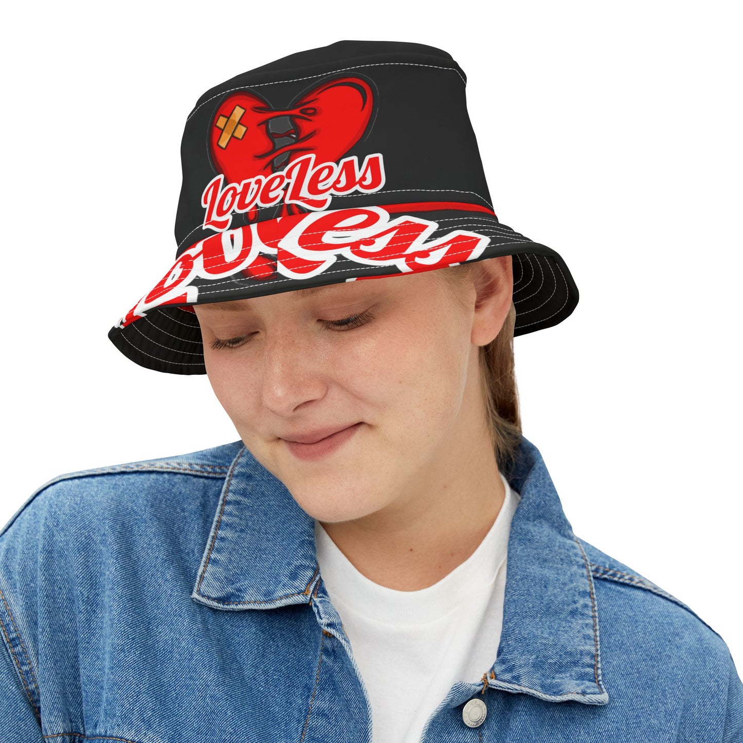 LoveLess Bucket Hat (AOP)