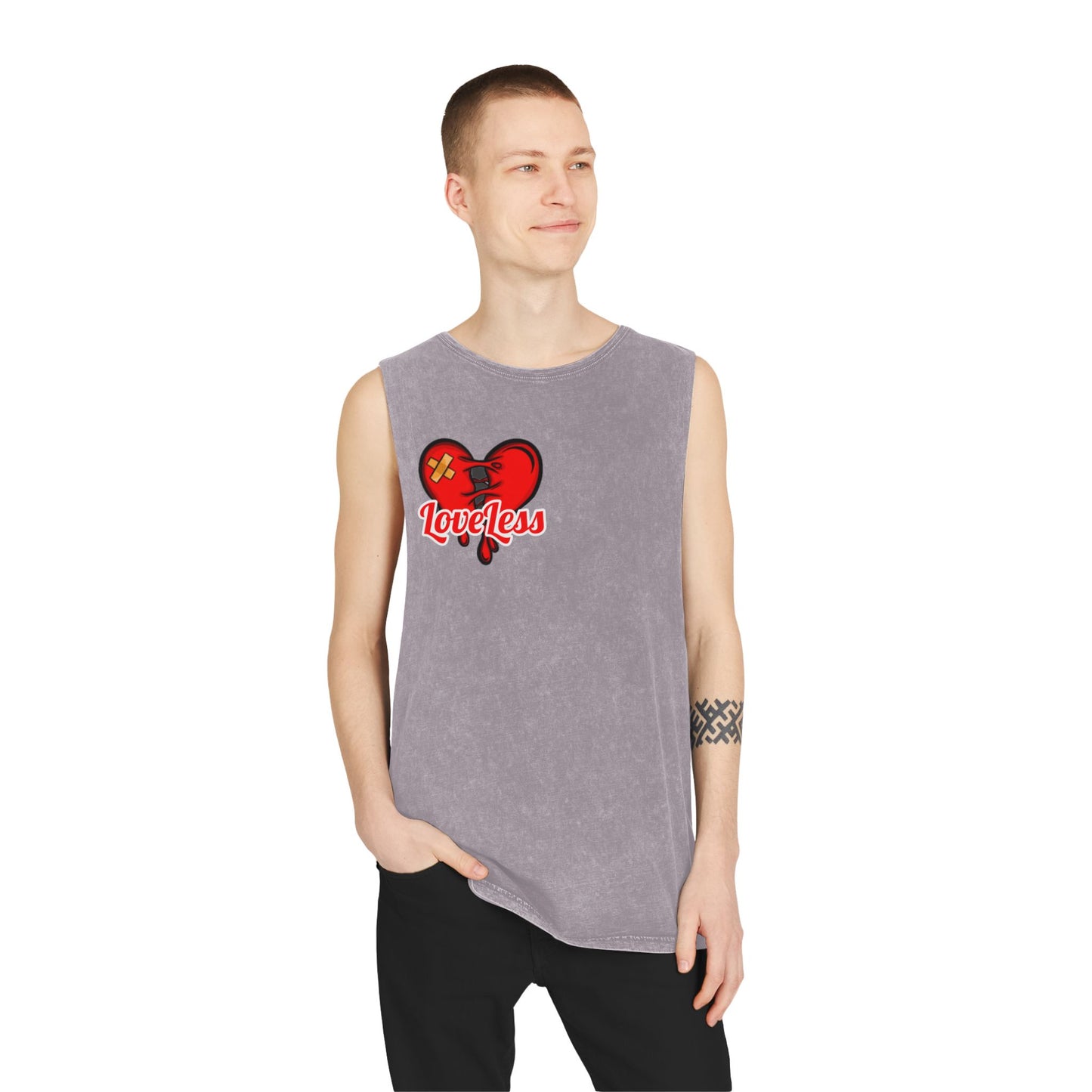 LoveLess Stonewash Tank Top