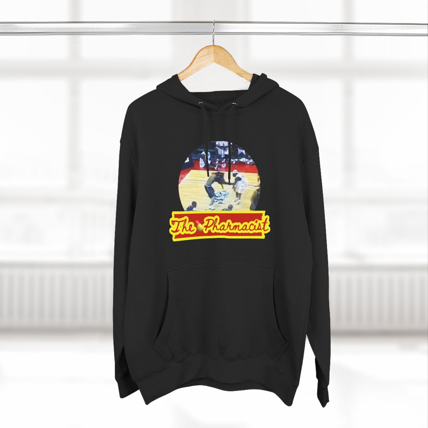 Blk Greatness Three-Panel Fleece Hoodie