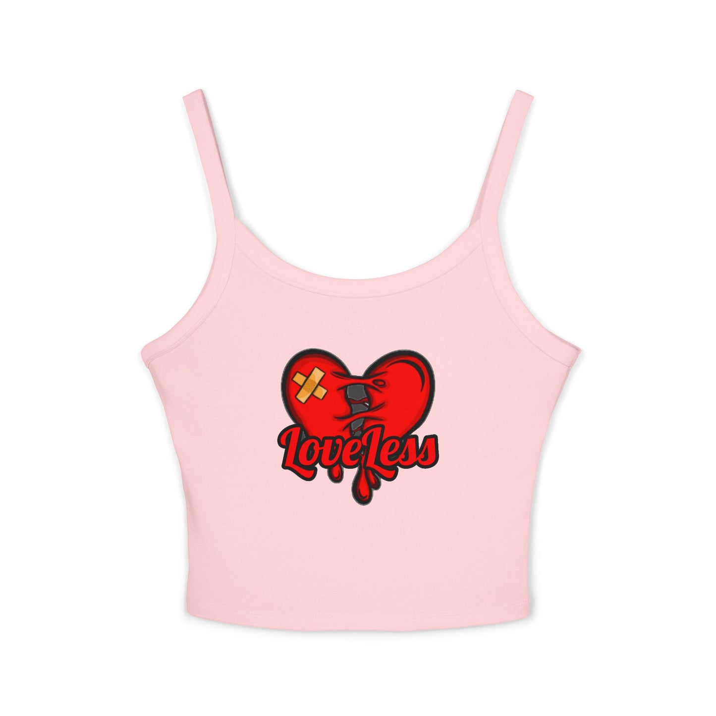 LoveLess Women's Spaghetti Strap Tank Top