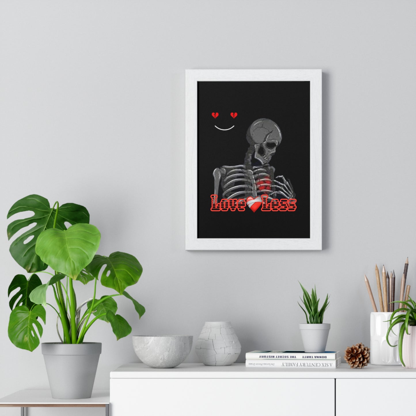 LoveLess Vertical Framed Poster