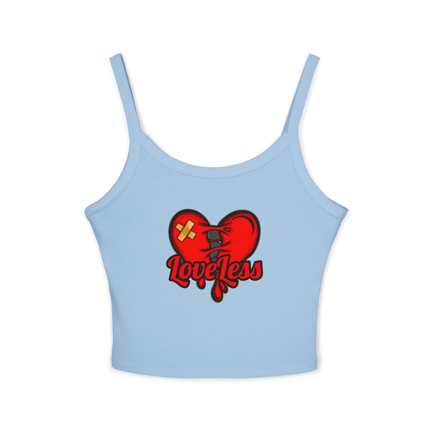 LoveLess Women's Spaghetti Strap Tank Top