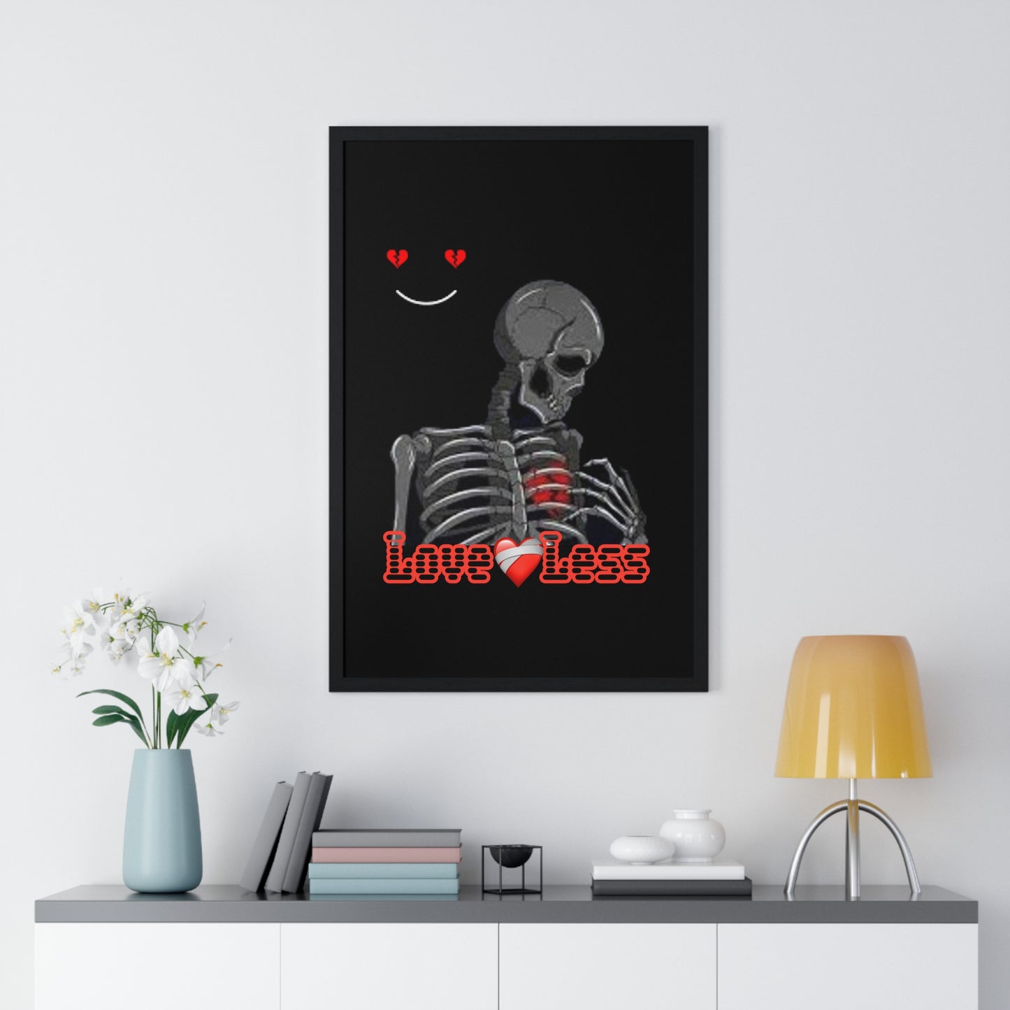 LoveLess Vertical Framed Poster