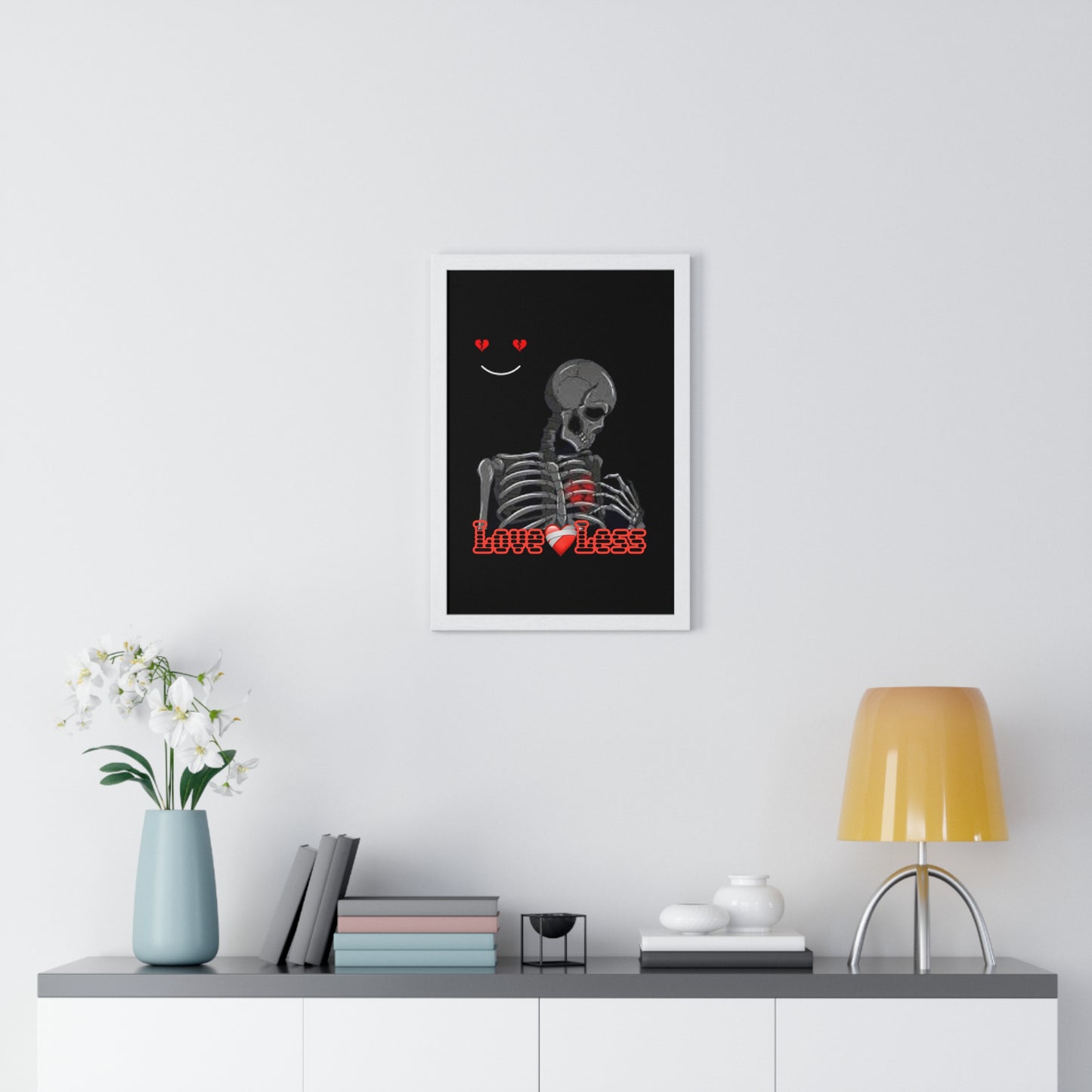 LoveLess Vertical Framed Poster