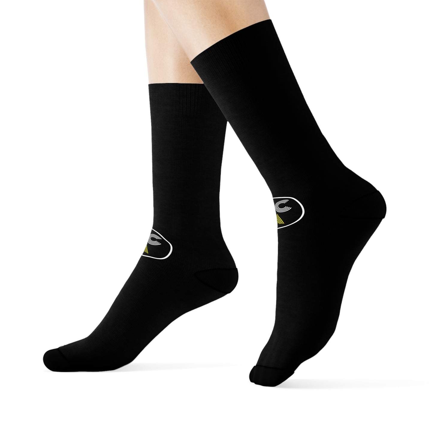 2 Cs Logo Crew Socks