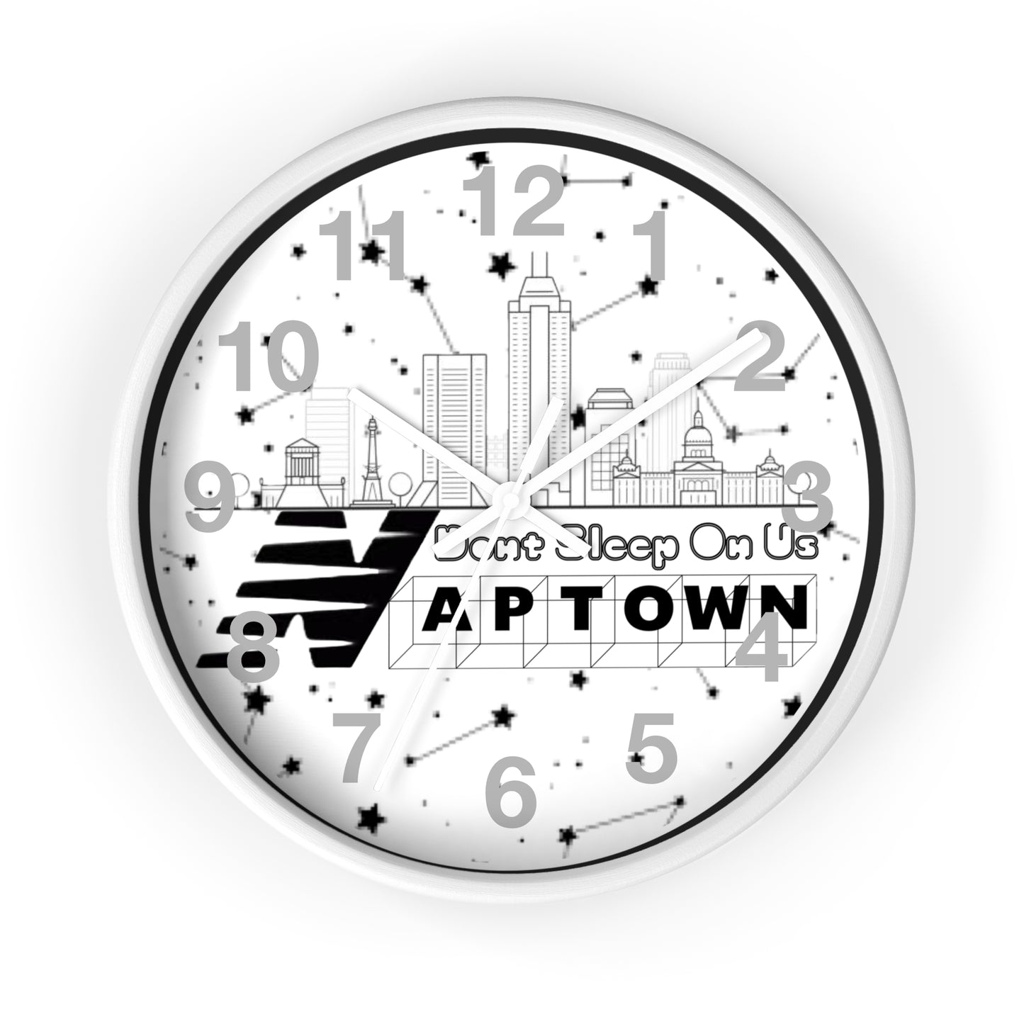 Dont sleep On Us Wall Clock