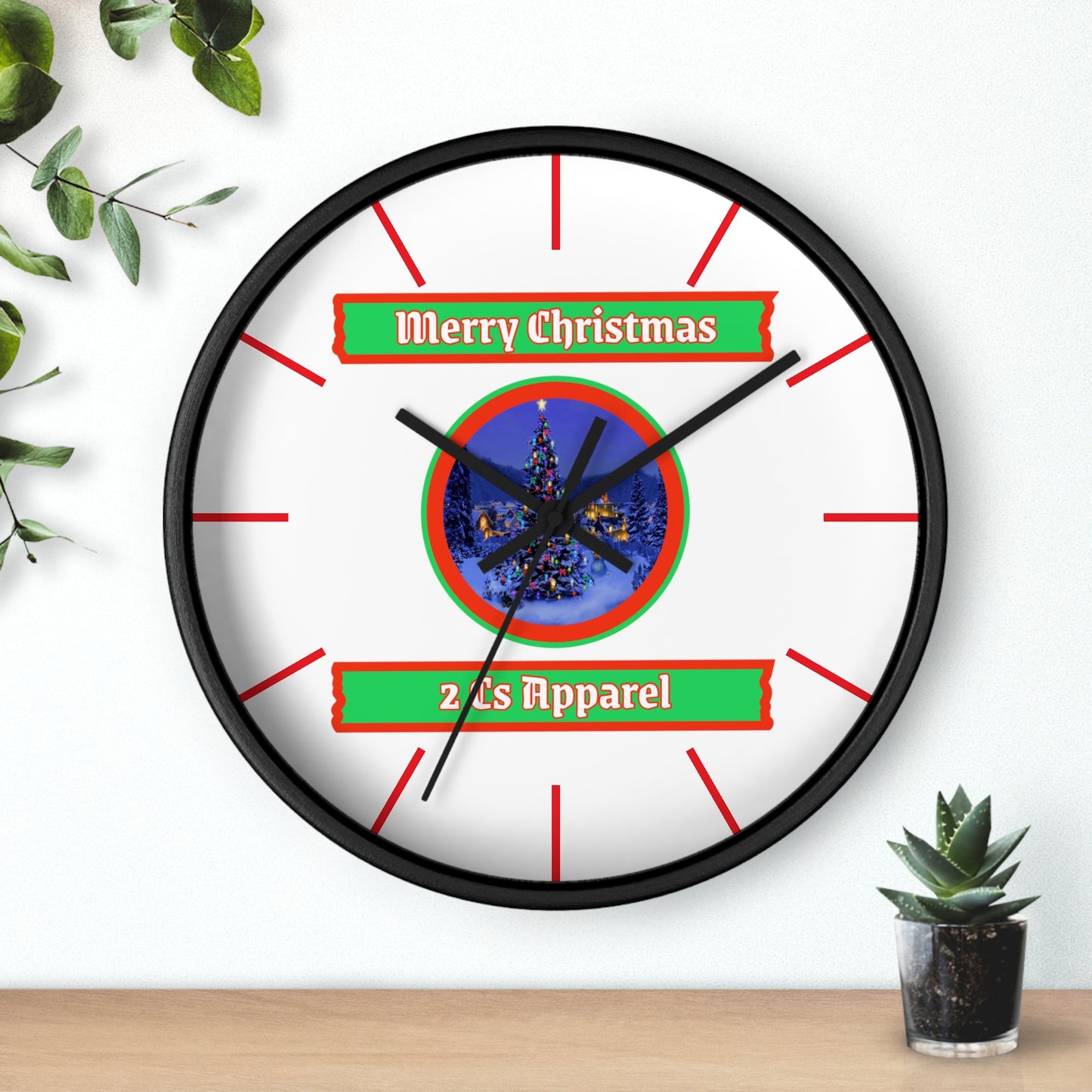 Xmas Wall Clock