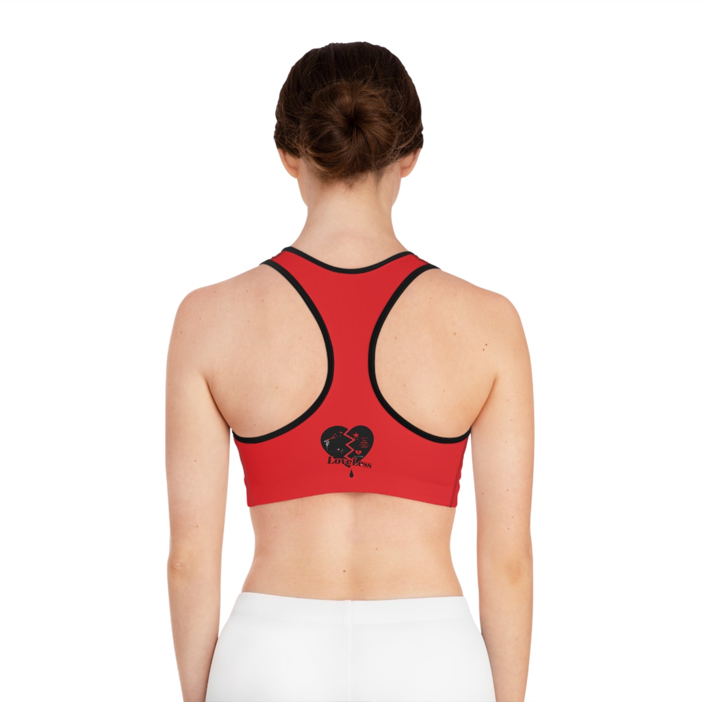 LoveLess Sports Bra (AOP)