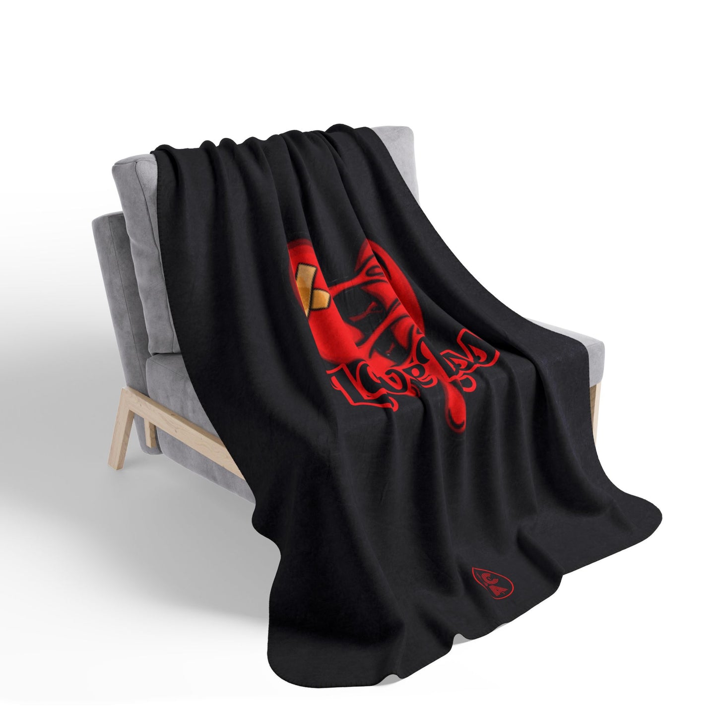 LoveLess Fleece Sherpa Blanket