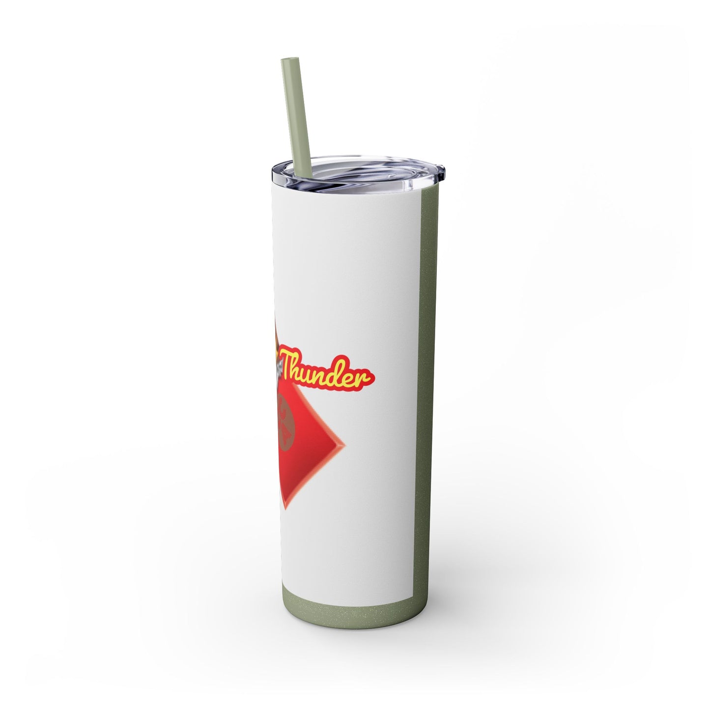 T.C. Skinny Tumbler with Straw, 20oz