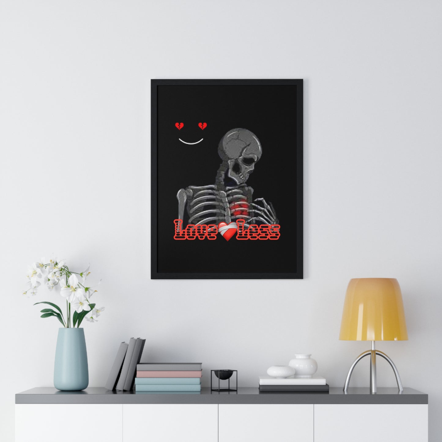 LoveLess Vertical Framed Poster