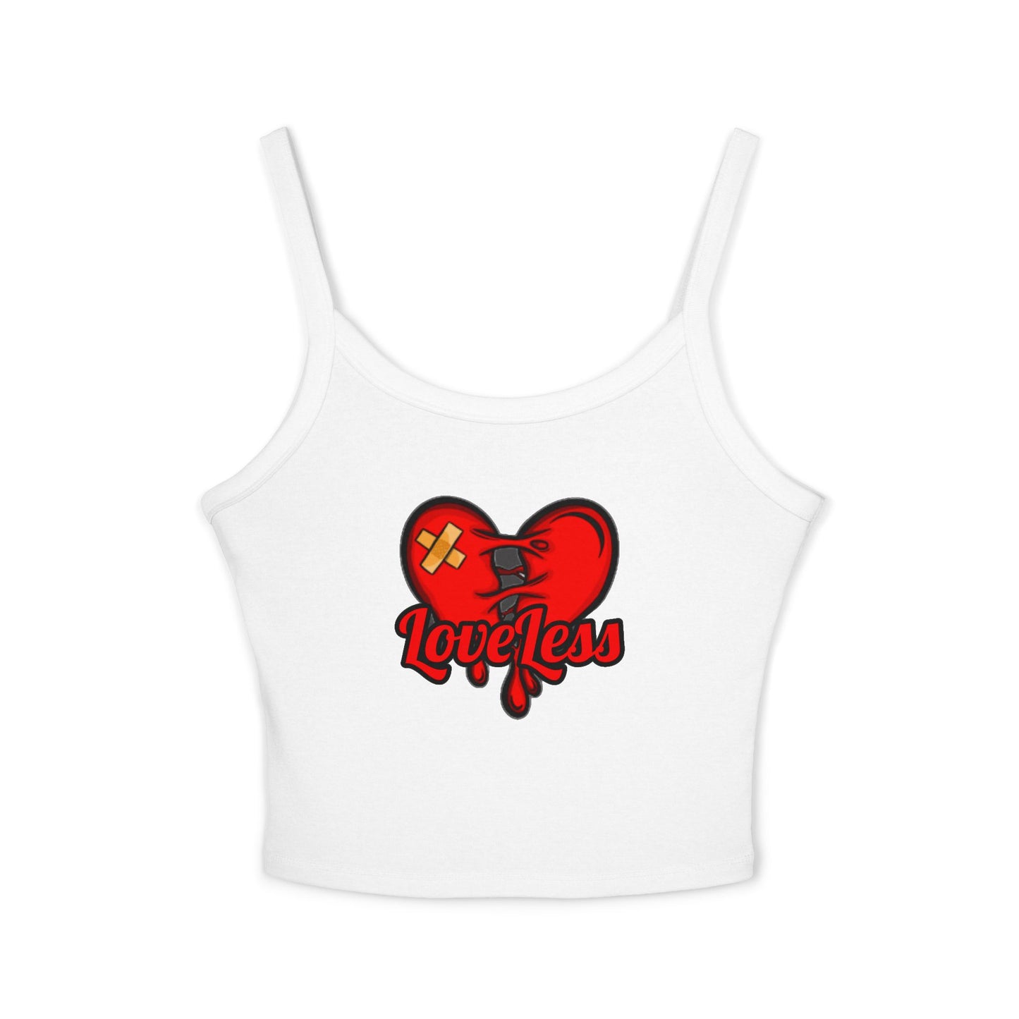 LoveLess Women's Spaghetti Strap Tank Top