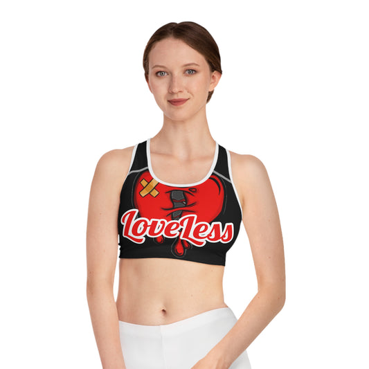 LoveLess Sports Bra (AOP)