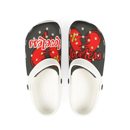 LoveLess Flipped Design Foam Rubber Shoes