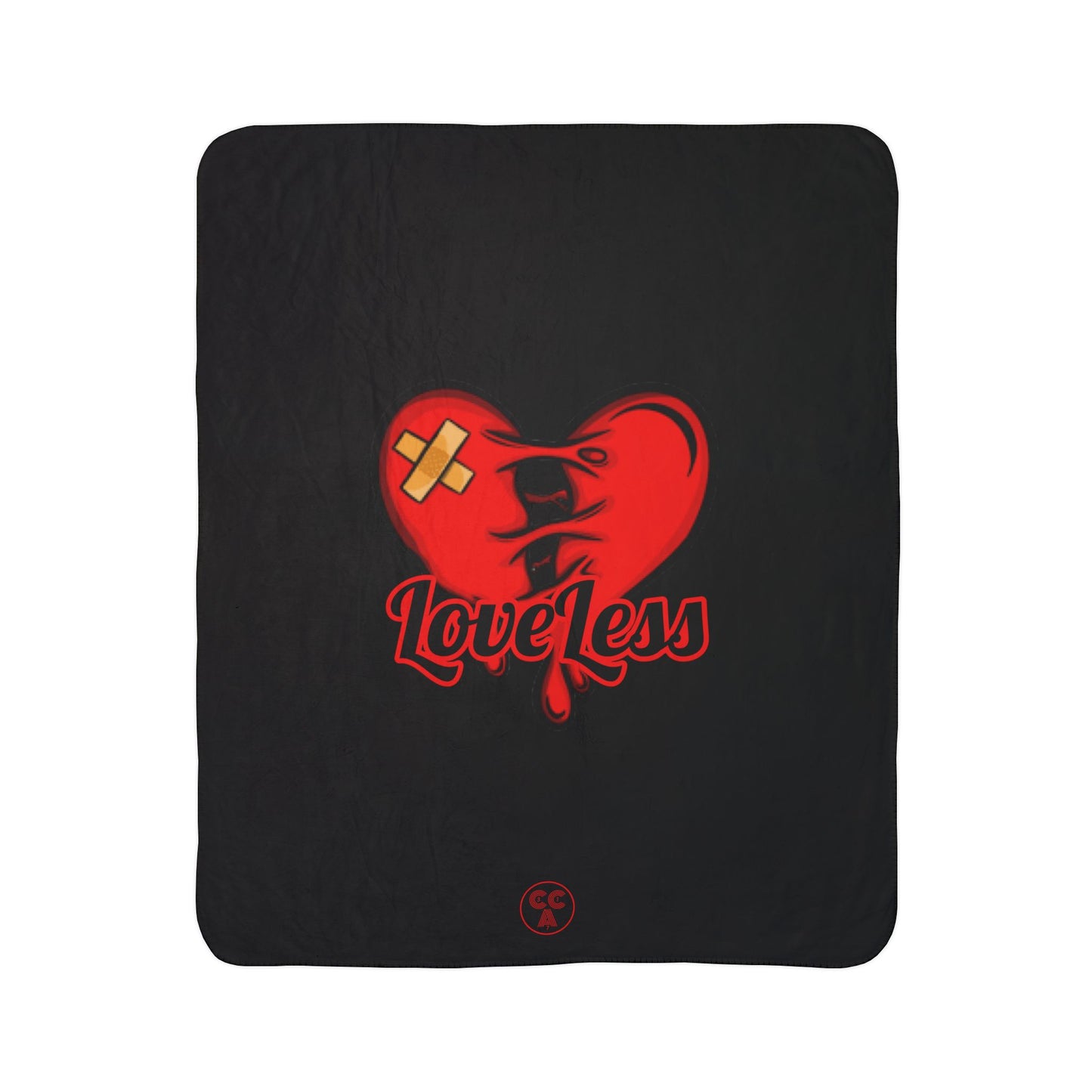 LoveLess Fleece Sherpa Blanket