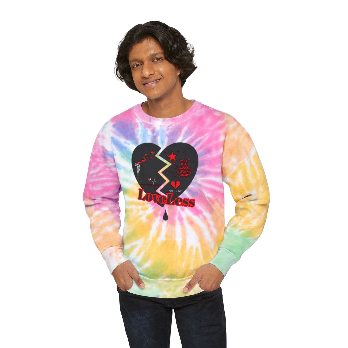 LoveLess Tie-Dye Sweatshirt