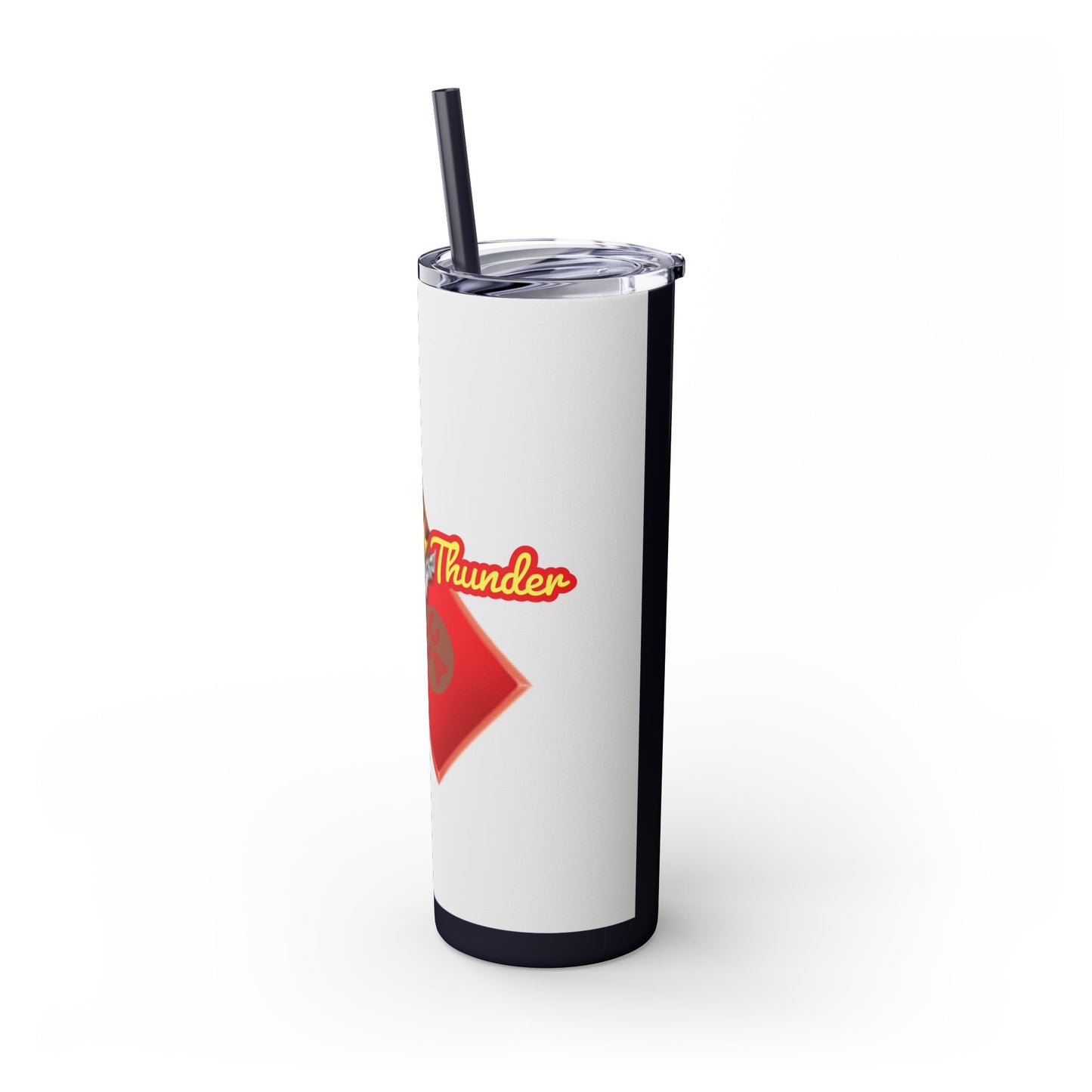 T.C. Skinny Tumbler with Straw, 20oz